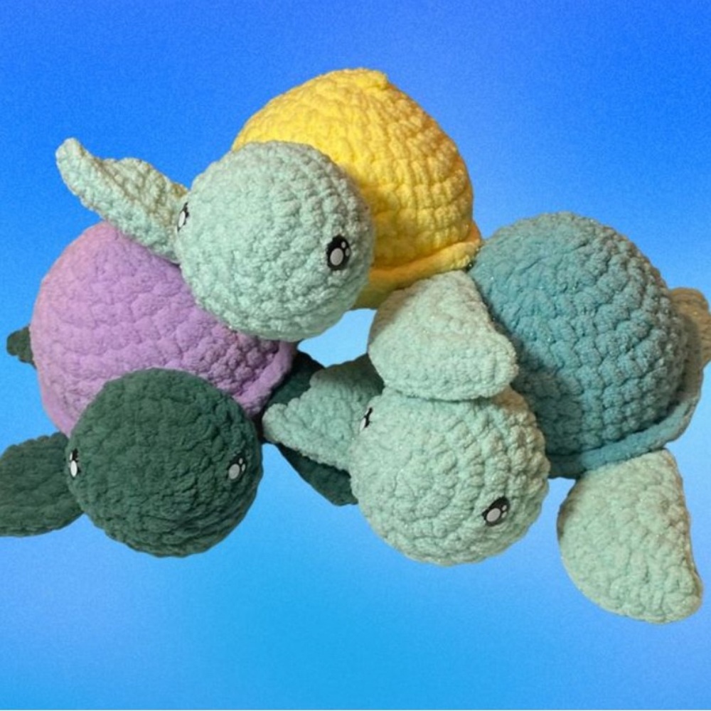 Large turtles
